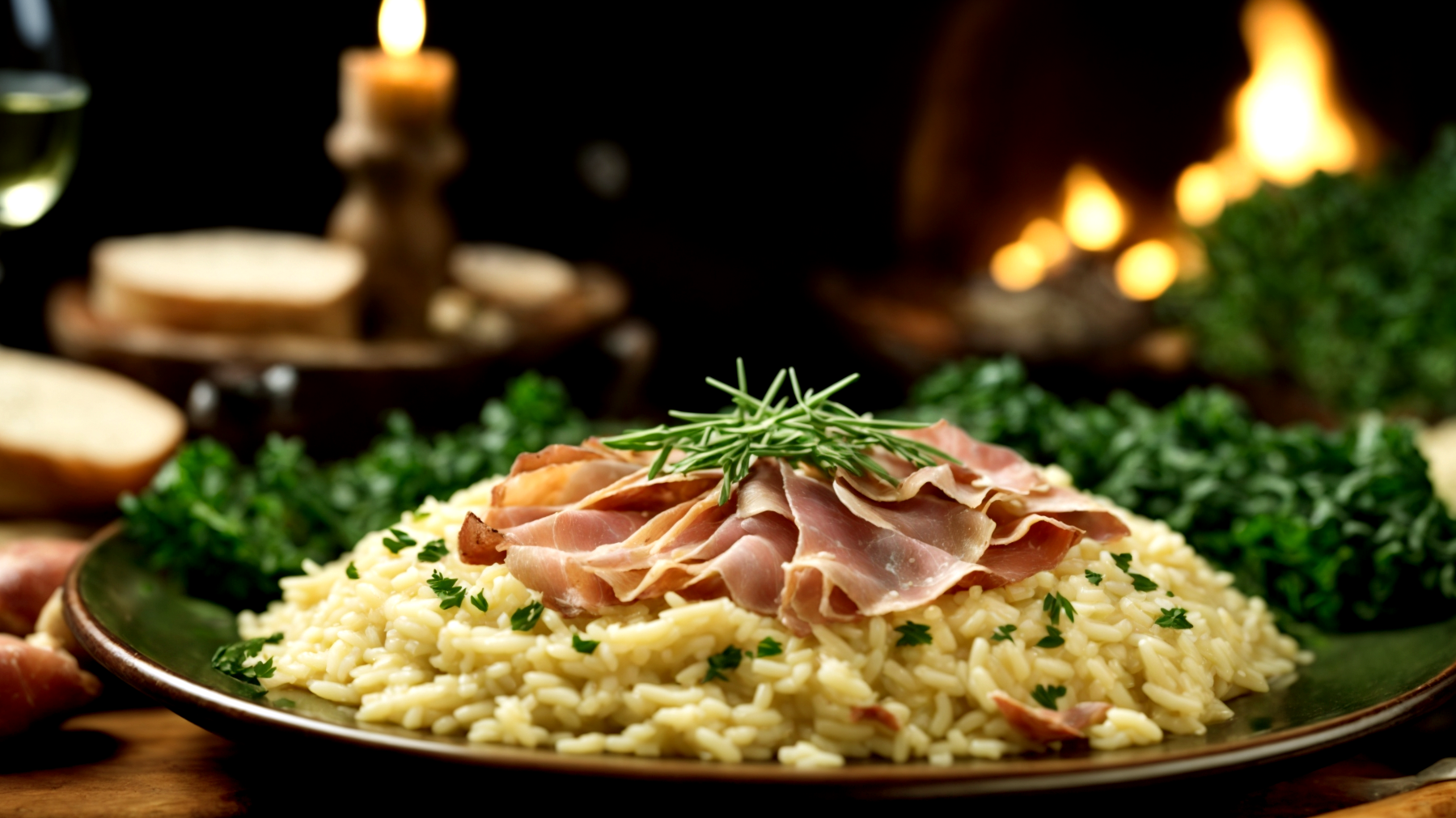 Risotto verza speck"