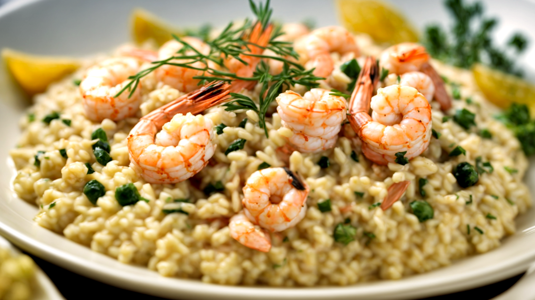 risotto gamberi cavolfiore"