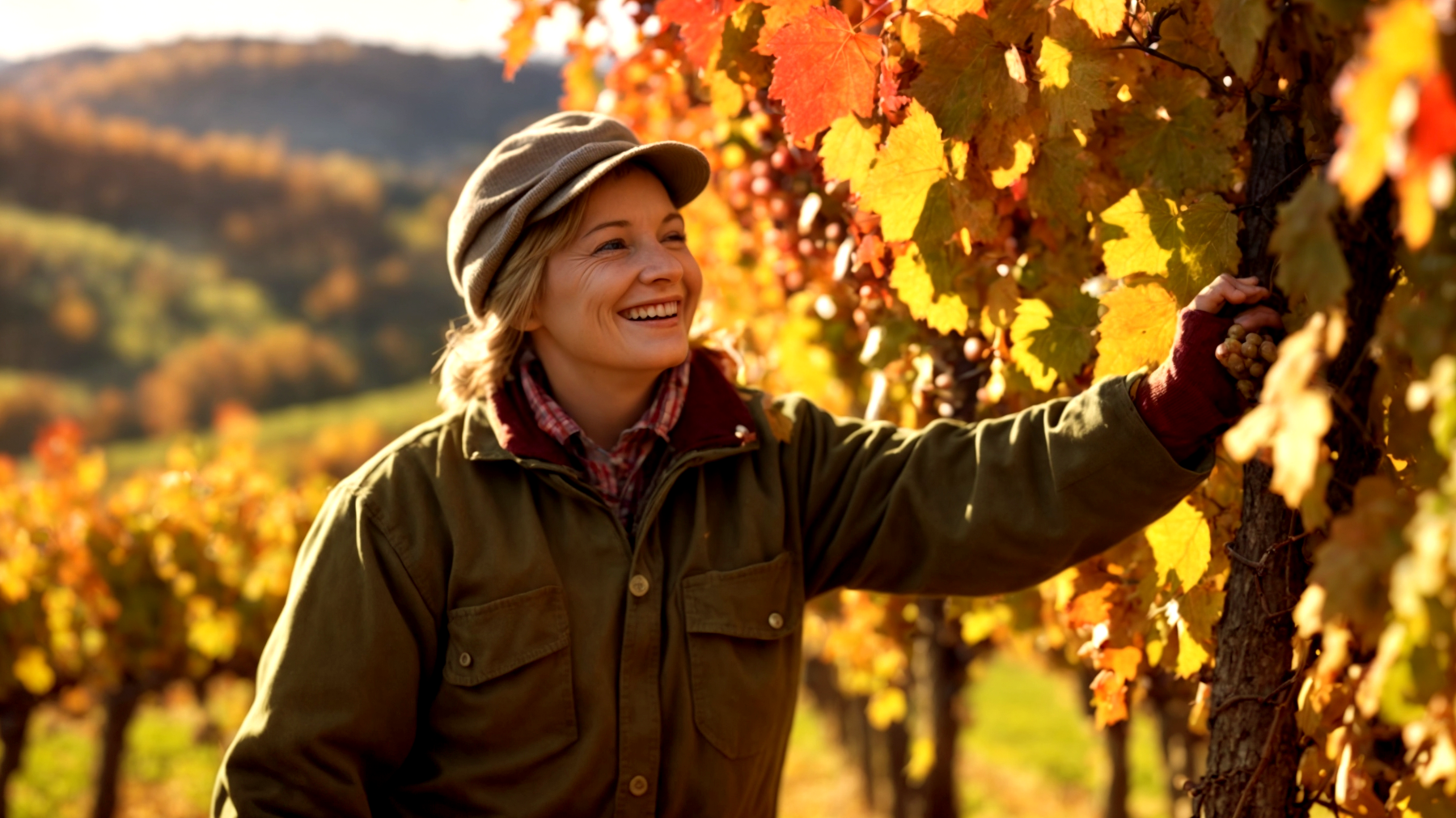 vite uva autunno"